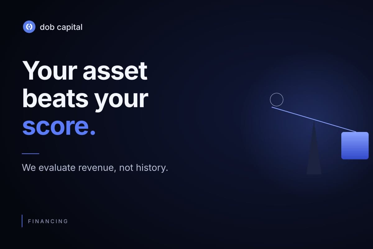 Your Asset Generates Revenue. Why Does the Bank Care About Your Credit Score?