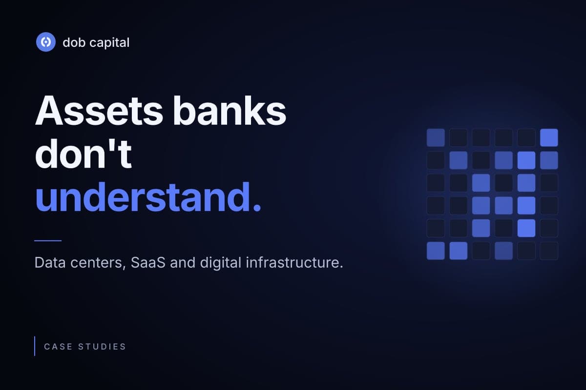 Data Centers, SaaS, and the Assets Banks Don't Understand